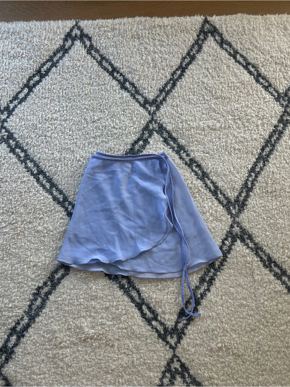Light Blue Wrap Skirt - Women's ballet Skirt